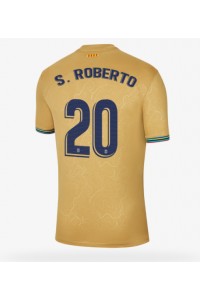 Barcelona Sergi Roberto #20 Fotballdrakt Borte Klær 2022-23 Korte ermer